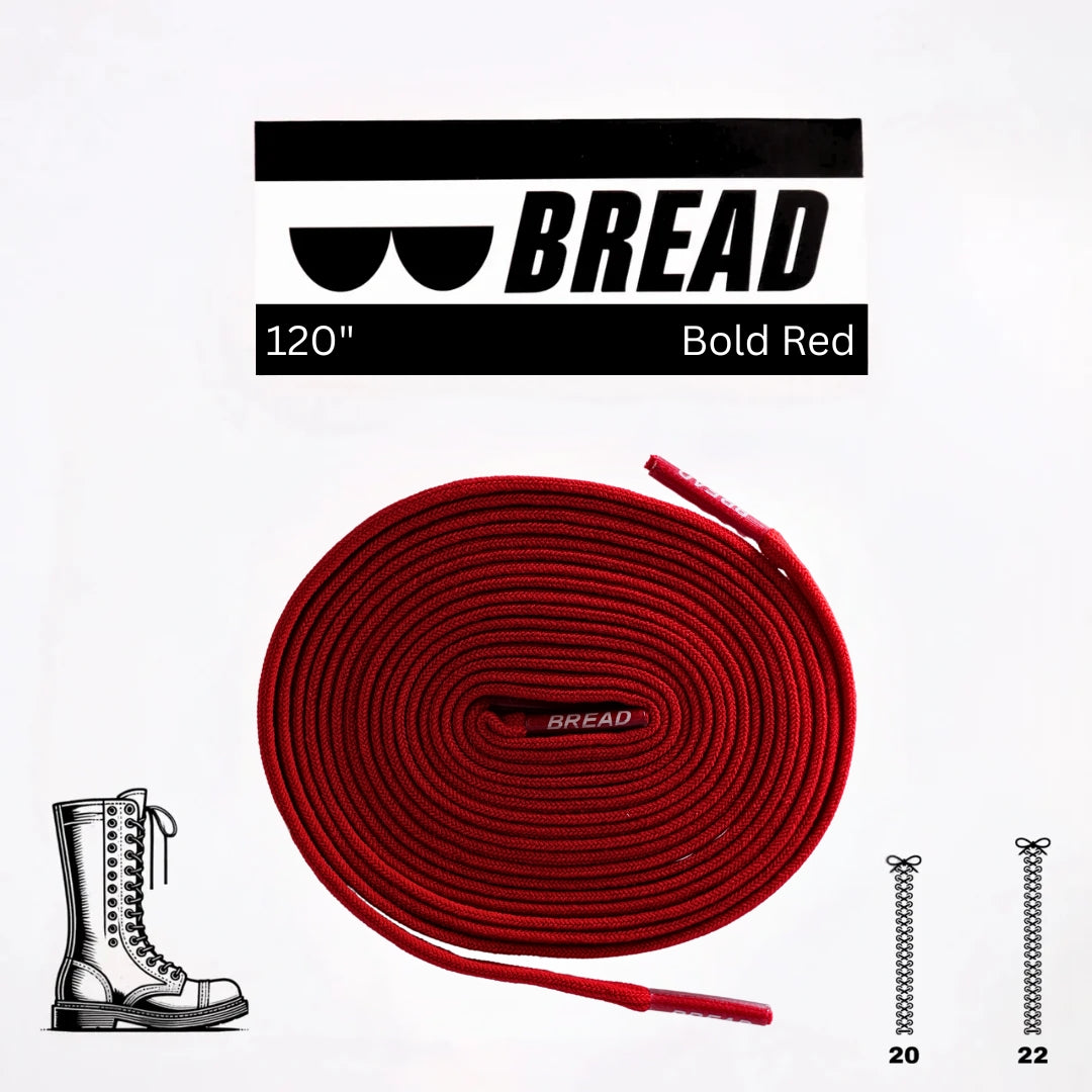Bold Red Elastic Shoelaces  