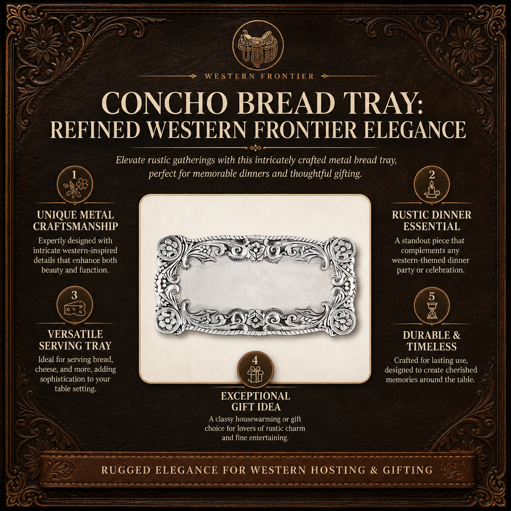 Concho Bread tray  