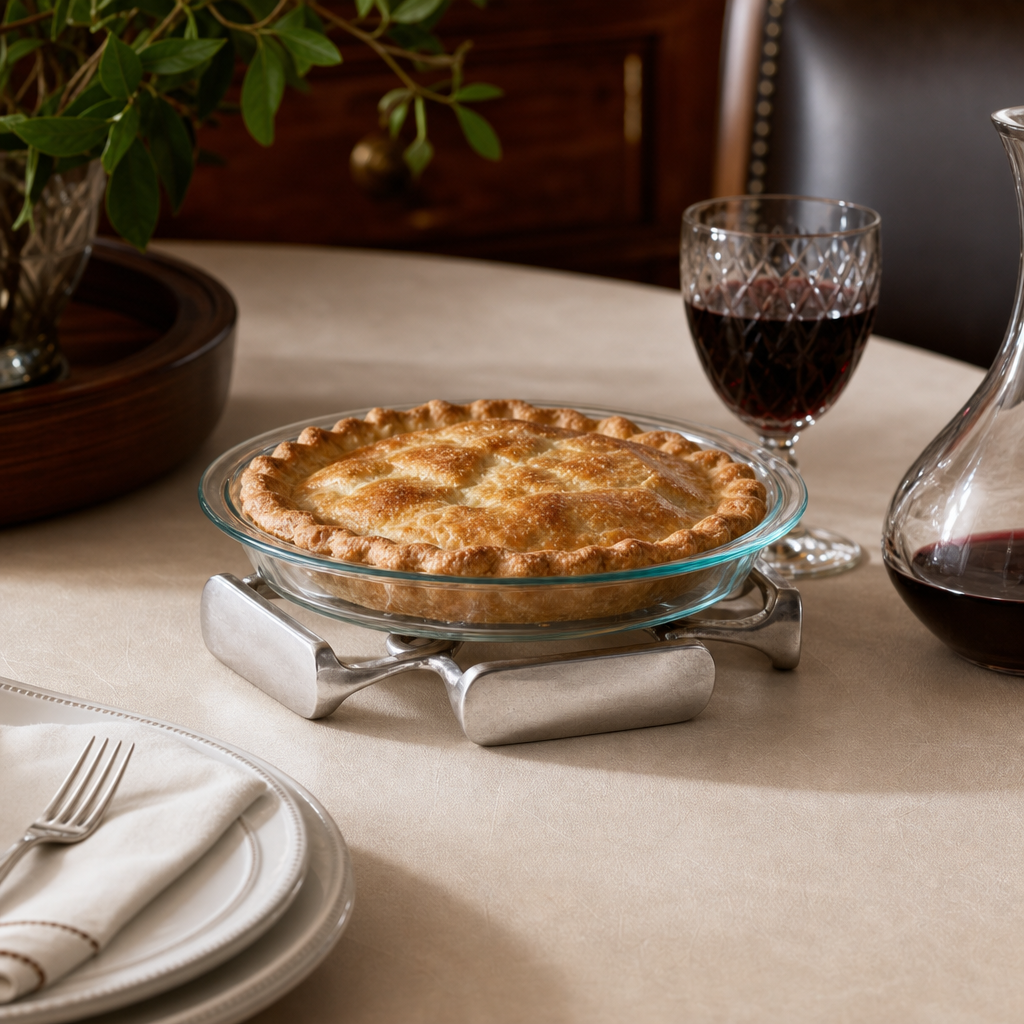 Equestrian Stirrup Pie Trivet  