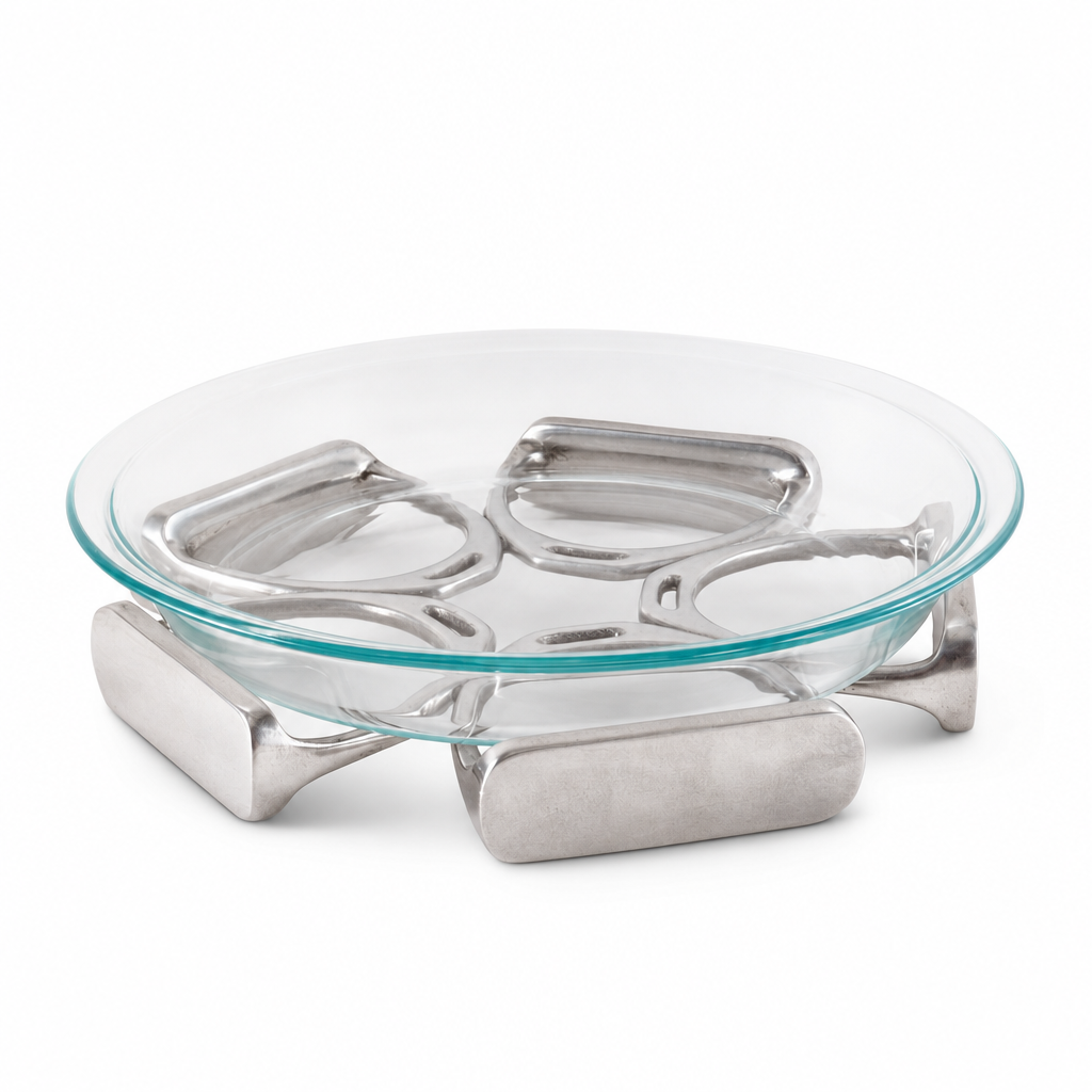 Equestrian Stirrup Pie Trivet  