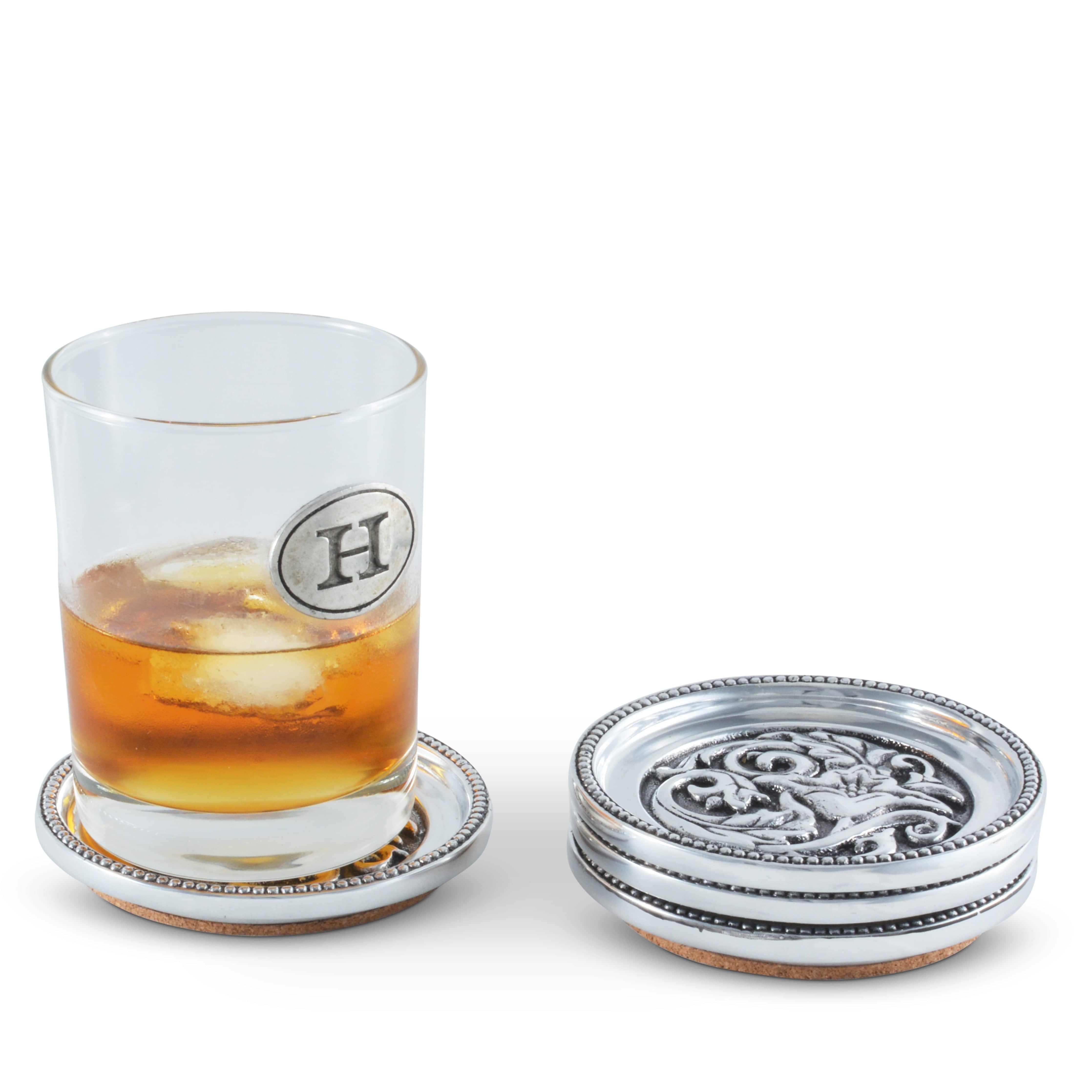 Concho Western Drink Coaster Set of 4  