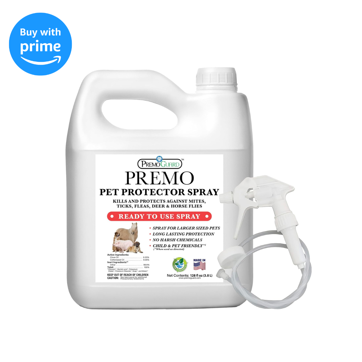 Pet Protector Flea and Tick - 128 oz