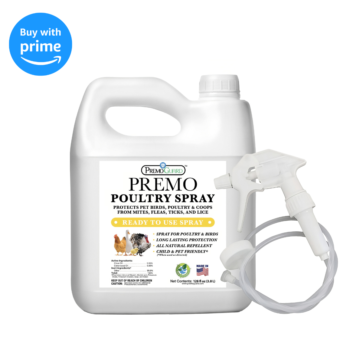 Plant Based All Natural Non-Toxic Poultry Spray  