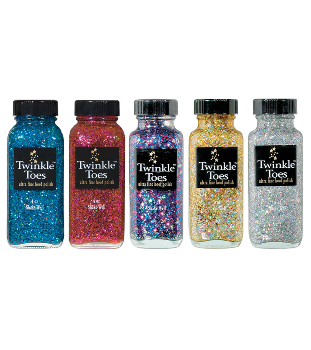 Twinkle Toes Hoof Glitter Polish - Equine Exchange Tack Shop