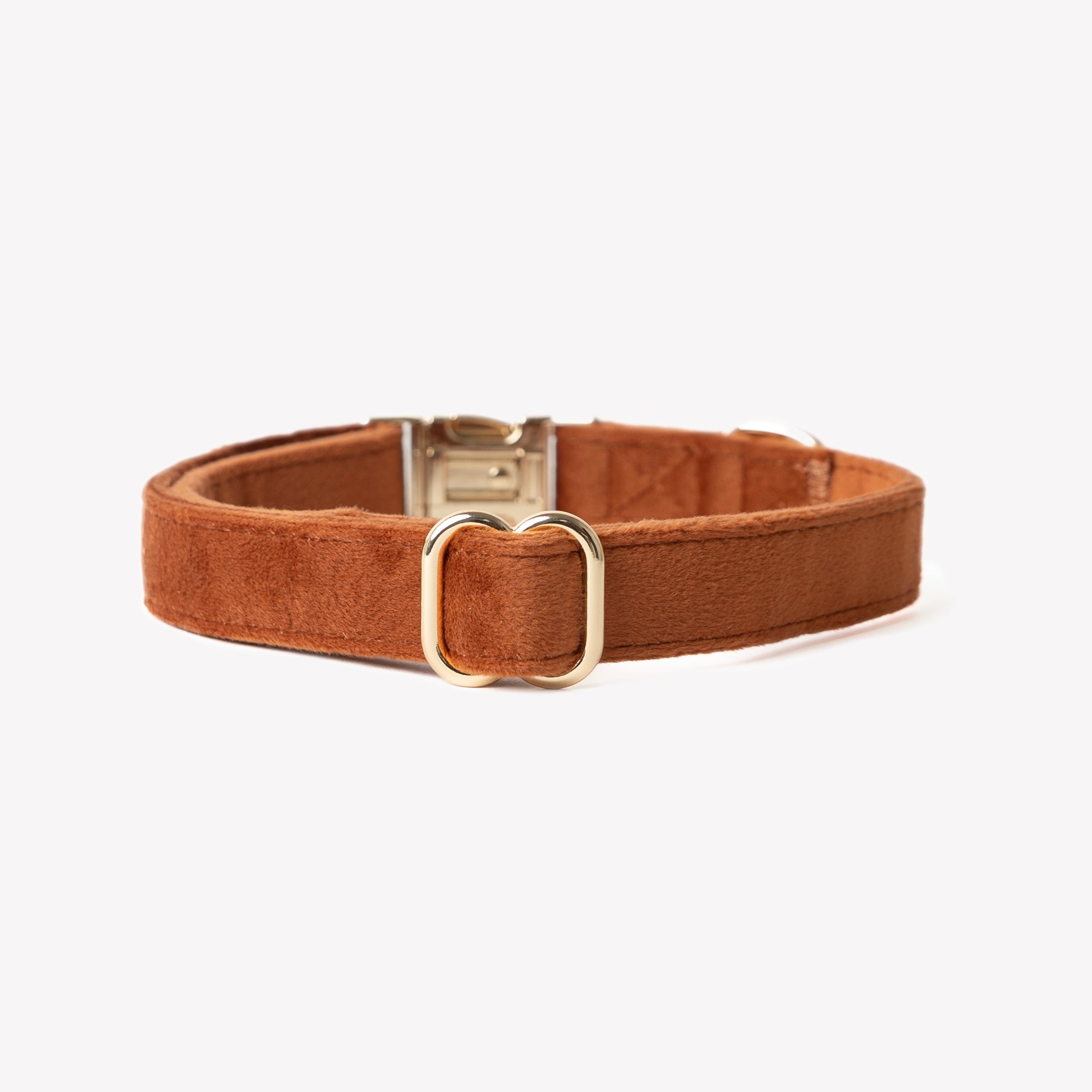'Clay' - Velvet Dog Collar - Equine Exchange Tack Shop