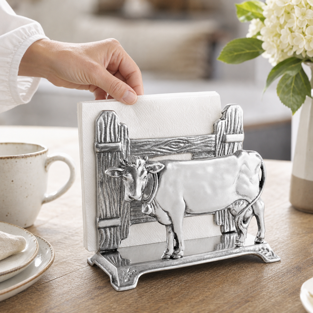 Cow Napkin Holder  