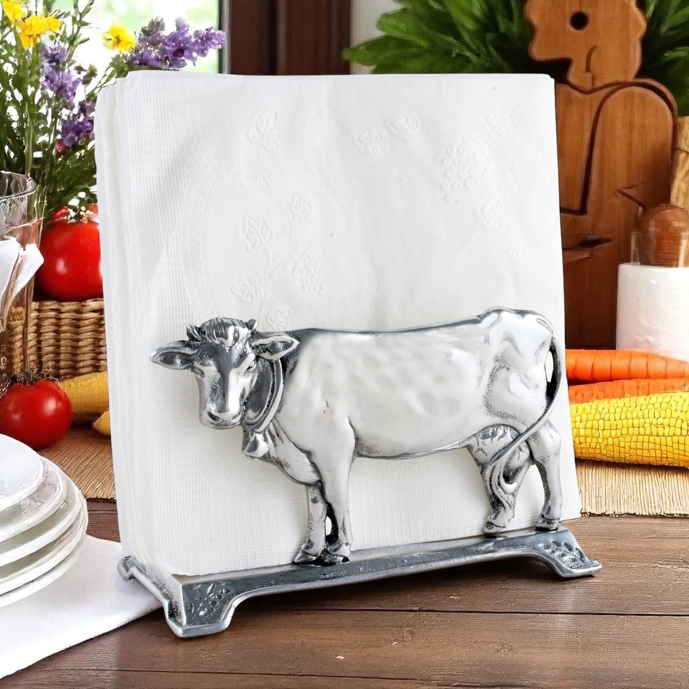 Cow Napkin Holder  