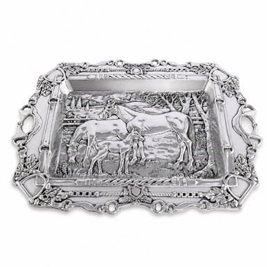 Grazing Horses Parlor Tray  