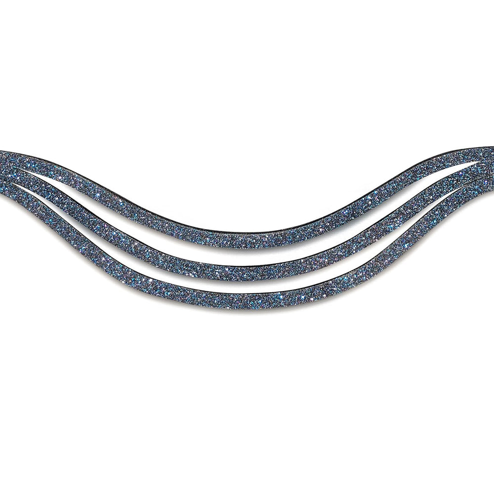 Deep Sapphire Browband - Equine Exchange Tack Shop