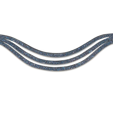 Deep Sapphire Browband - Equine Exchange Tack Shop