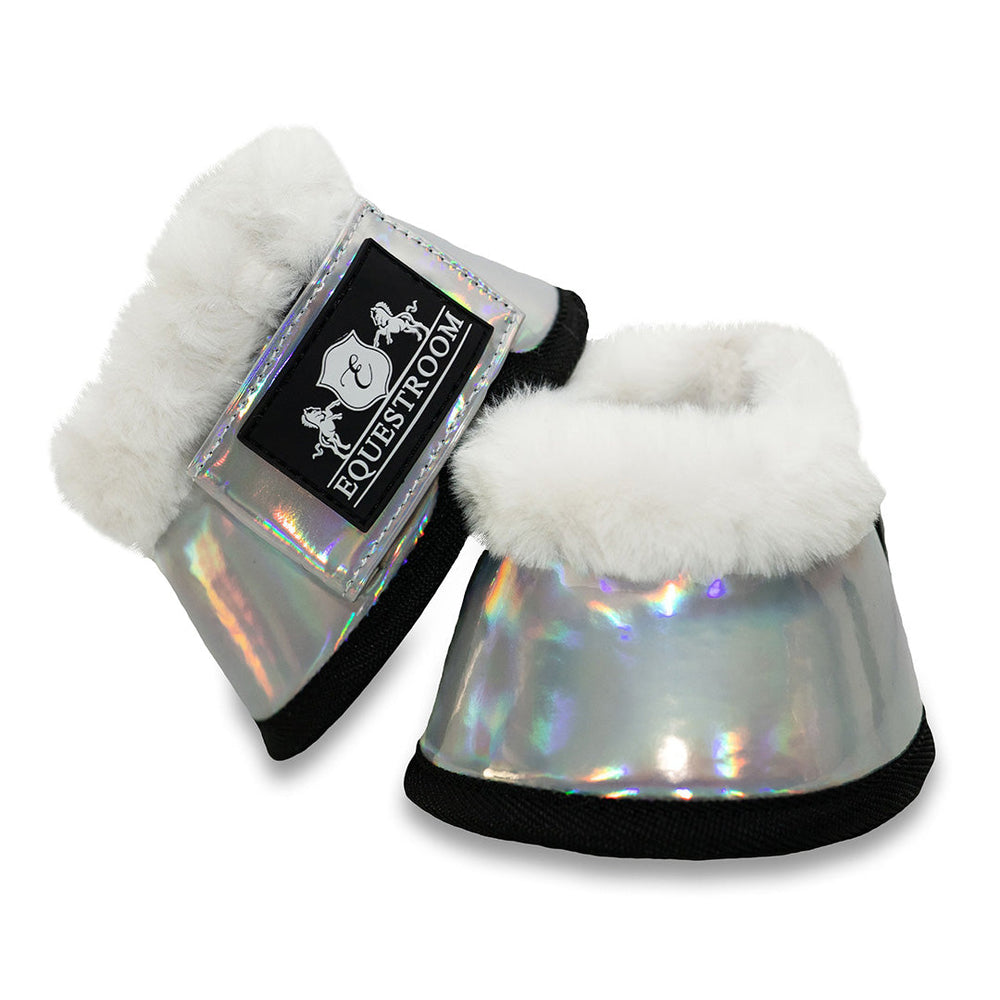 Holographic Bell Boots - Equine Exchange Tack Shop