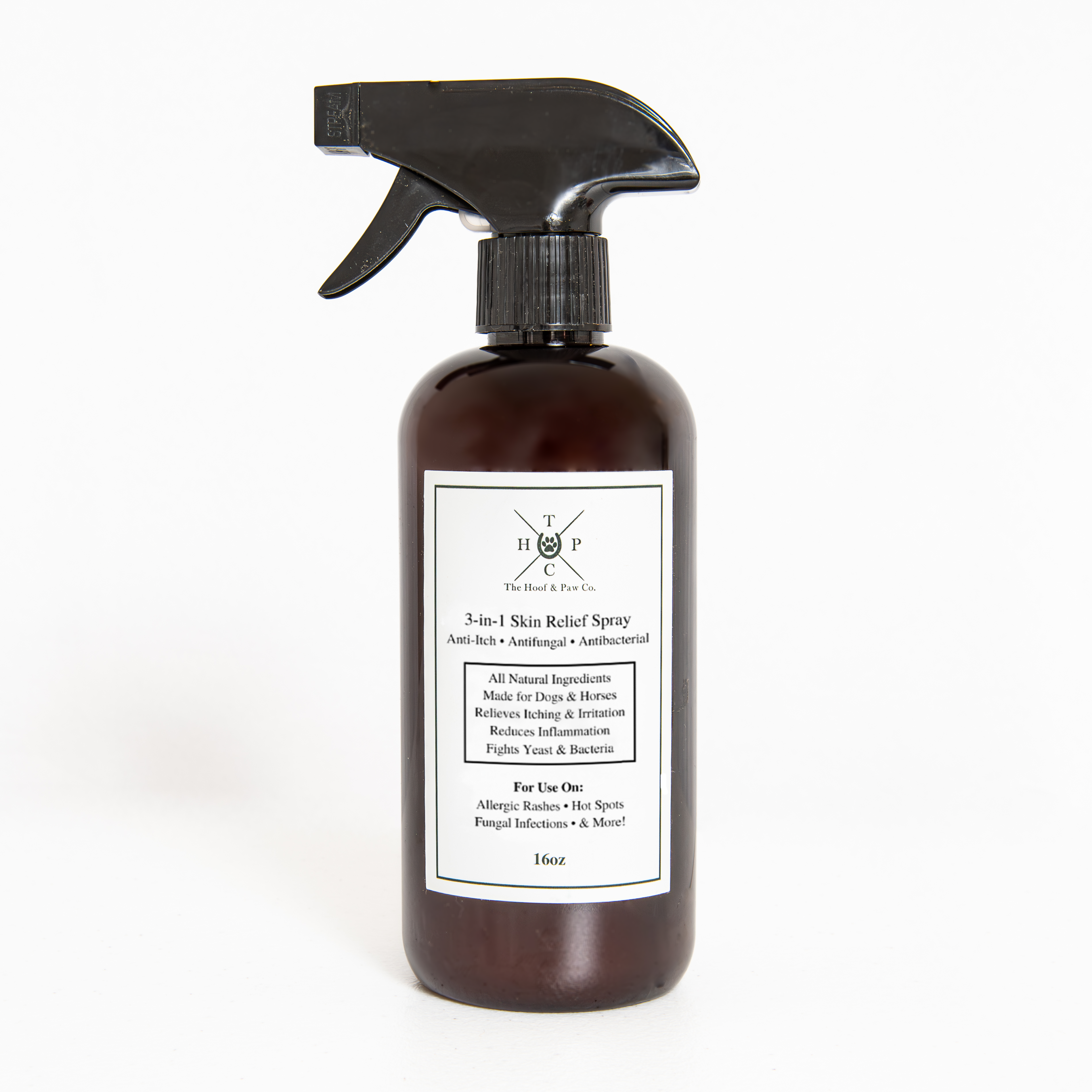All Natural 3-in-1 Skin Relief Spray - for Dogs & Horses (8oz or 16oz) - Equine Exchange Tack Shop