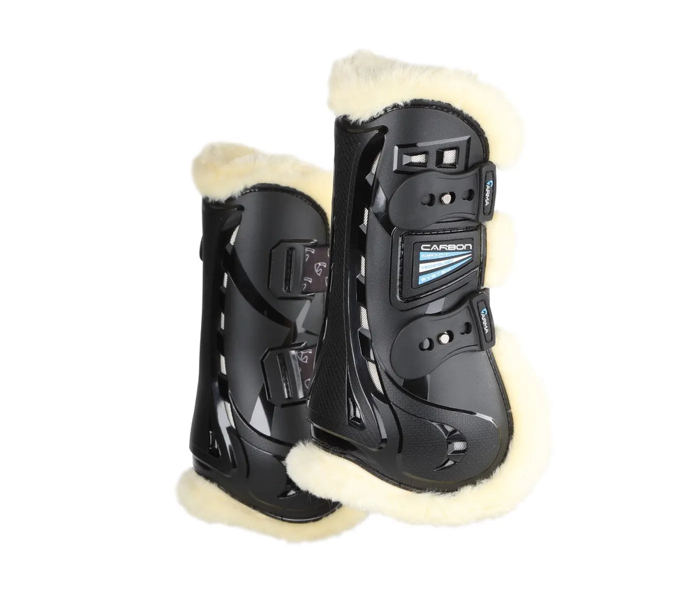 ARMA Carbon SupaFleece Open Front Tendon Boots - Equine Exchange Tack Shop