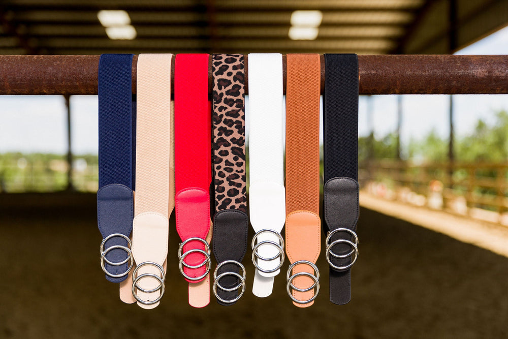 Double Circle 2" Elastic Belt - Equine Exchange Tack Shop