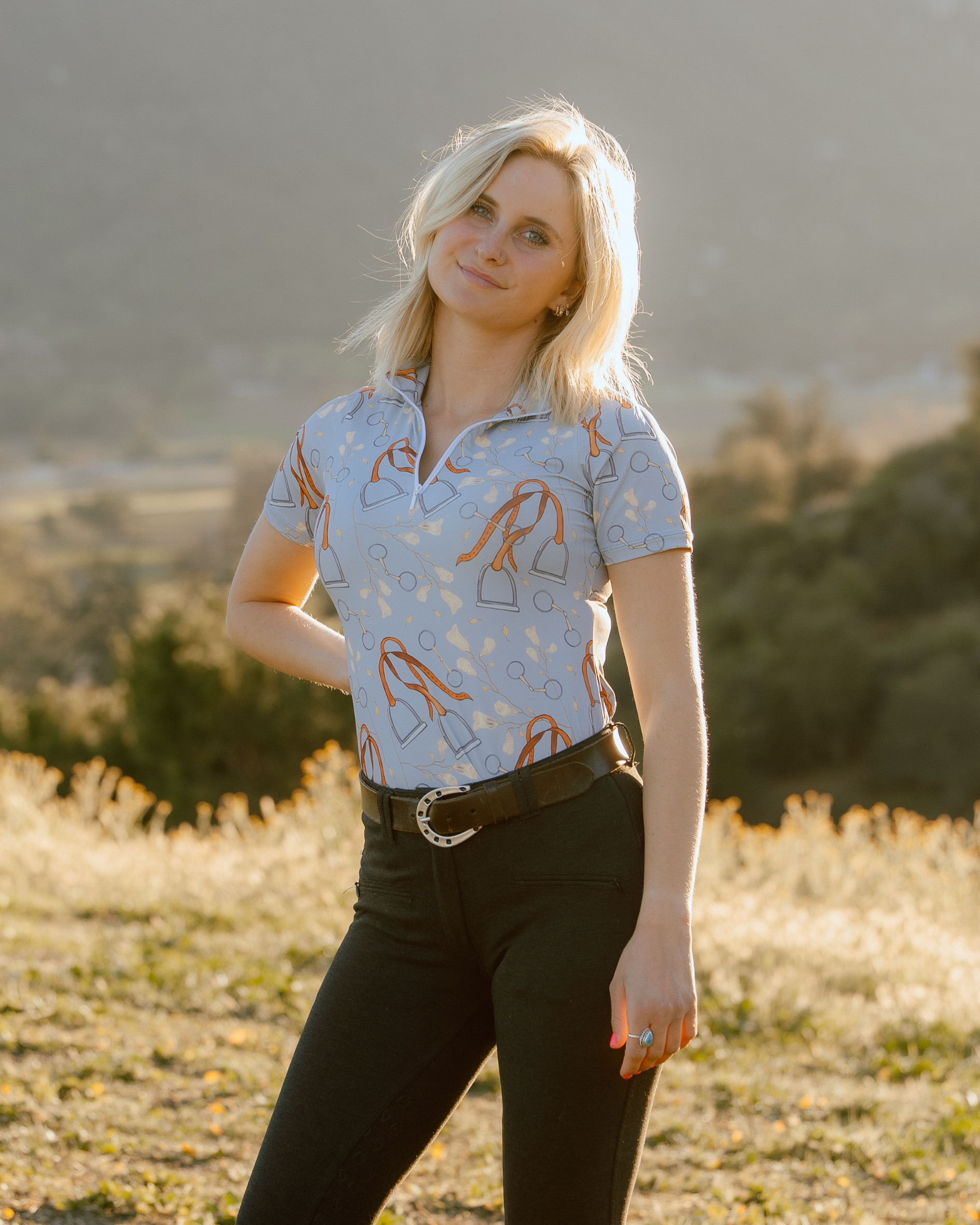 Impulsion & Straightness KASSIDY Short Sleeve Sunshirt