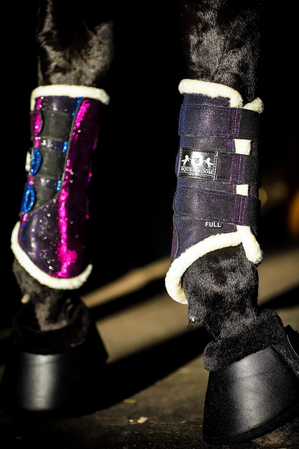 Ultraviolet Brushing Boots - Equine Exchange Tack Shop