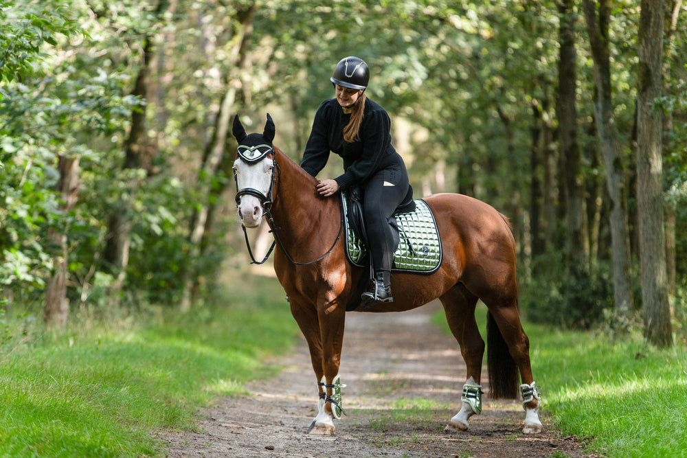 Green Lily Open-Front Boots - Equine Exchange Tack Shop