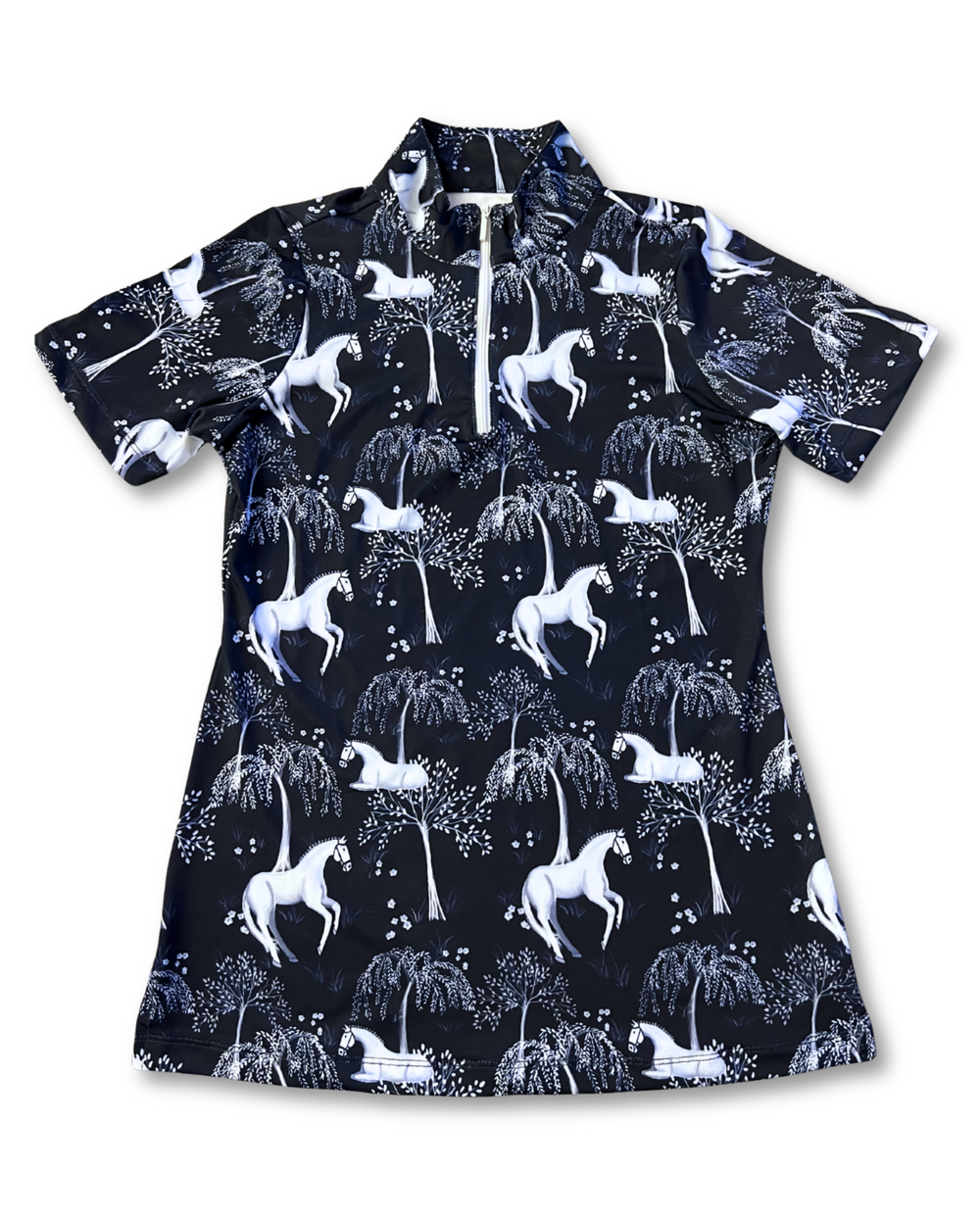 D. D. Impulsion & Straightness JENYA Short Sleeved Training Shirt - Equine Exchange Tack Shop