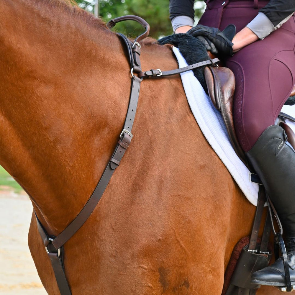 3-Point Breastplate with Double Neck Strap - Equine Exchange Tack Shop