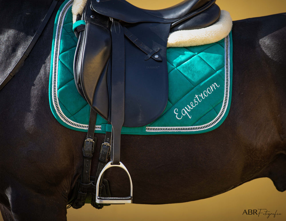 Teal Saddle Pad Set - Equine Exchange Tack Shop