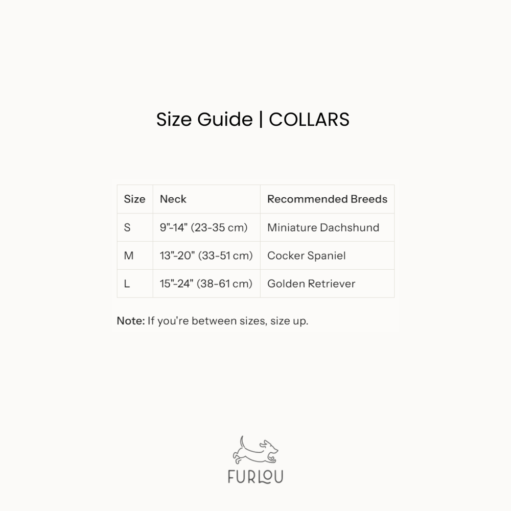 Velvet Dog Collar - Yellow