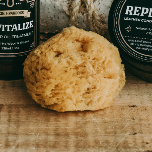 Tack Cleaning Accessory Kit - Sponges, Brush, Cloth - Equine Exchange Tack Shop