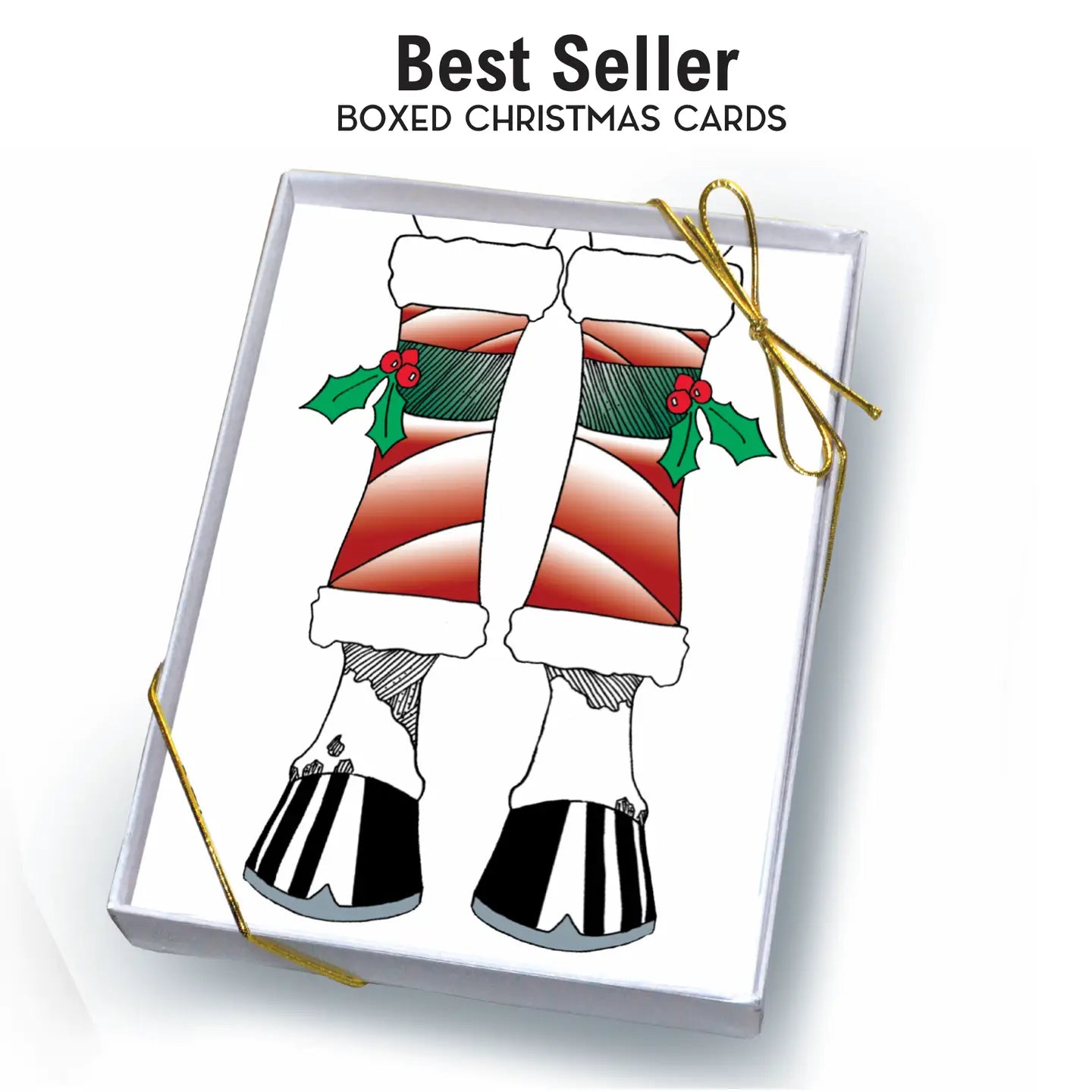 Boxed Christmas Cards - Stockings
