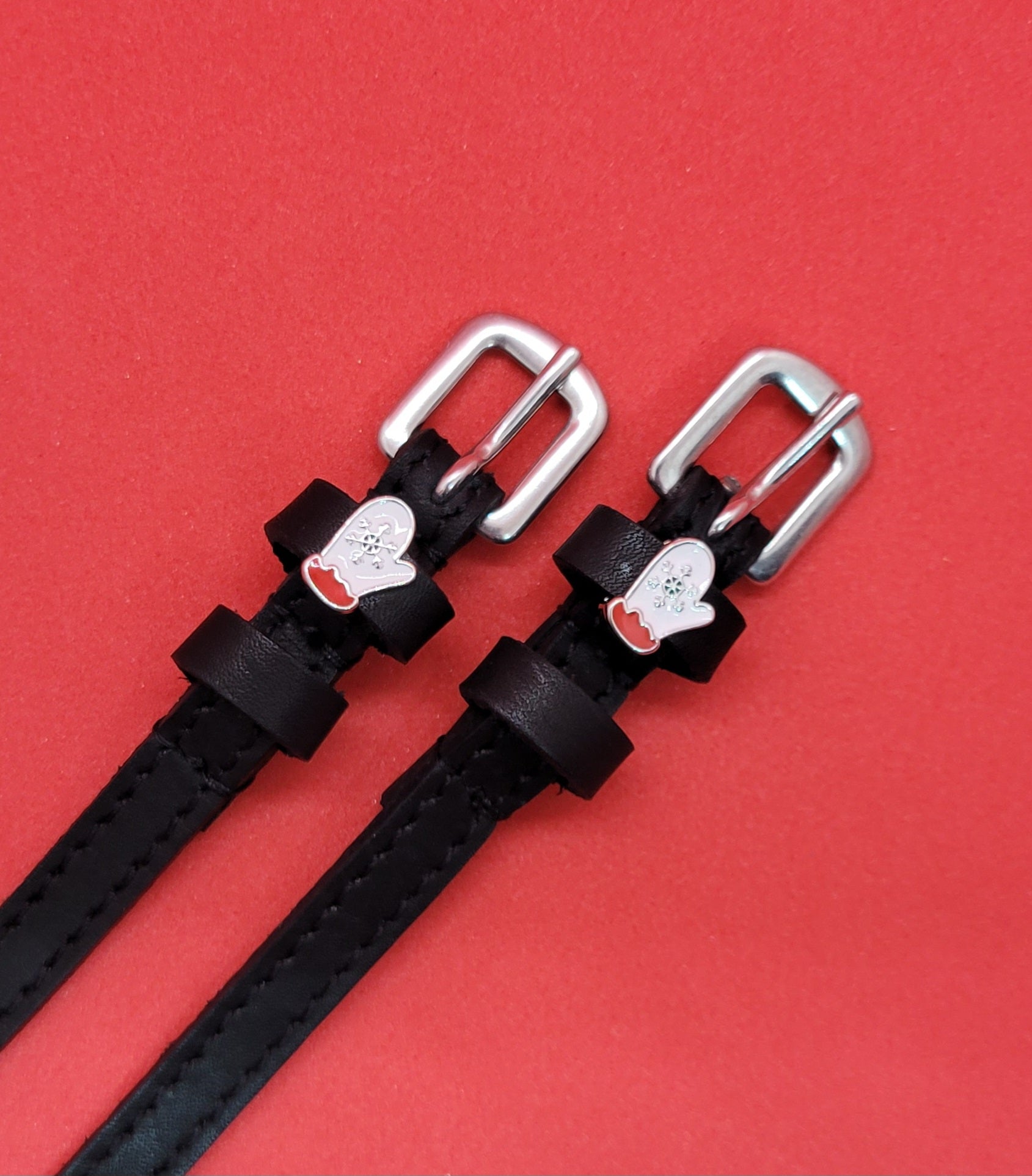 ManeJane Spur Straps With Holiday Charms