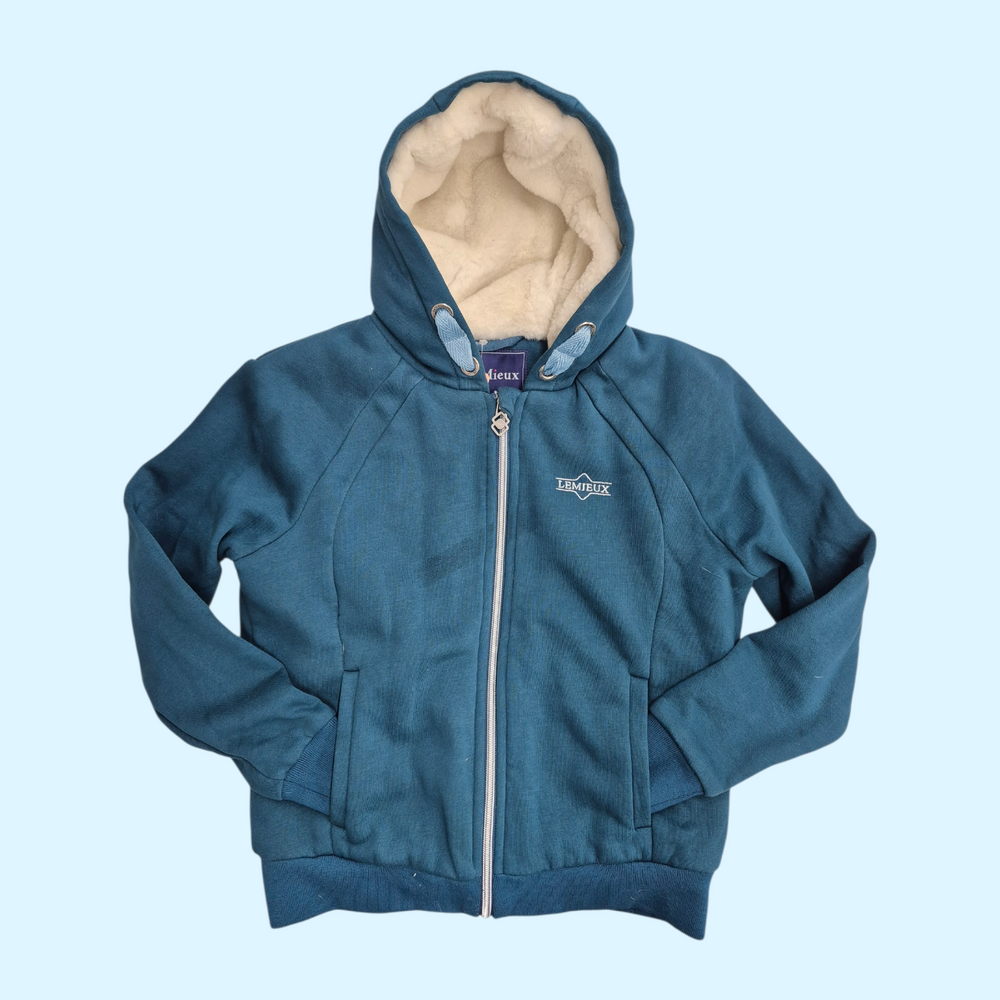 Lemiuex Kid's Full Zip Hoodie in Teal - CH 10