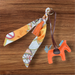 Anademi Ponies Bag Charm w/Scarf  