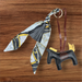 Anademi Ponies Bag Charm w/Scarf  