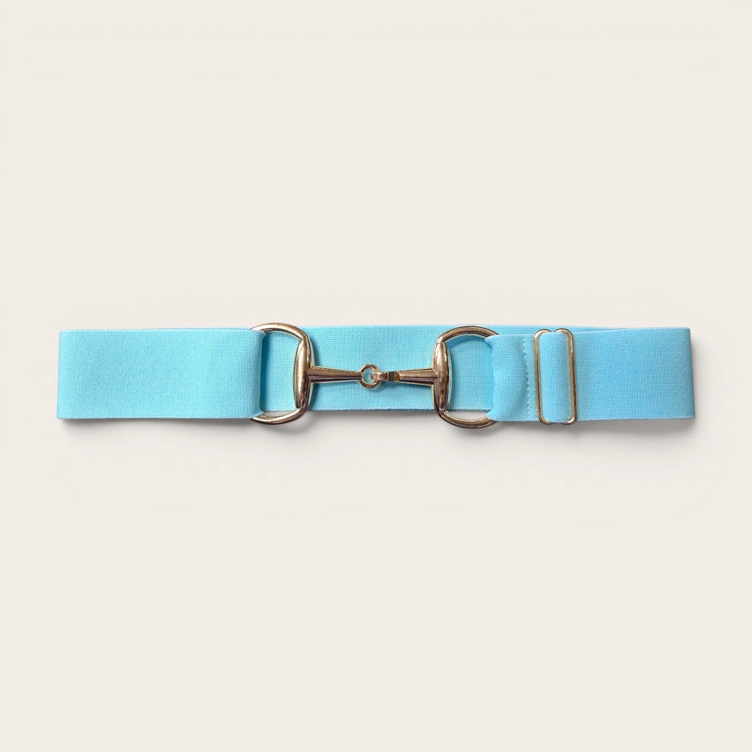 Elastic Belt w/Gold Bit
