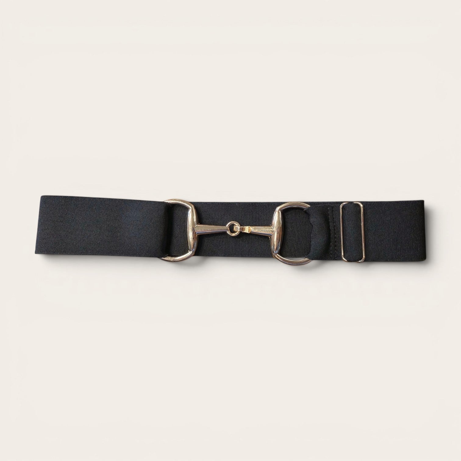 Elastic Belt w/Gold Bit