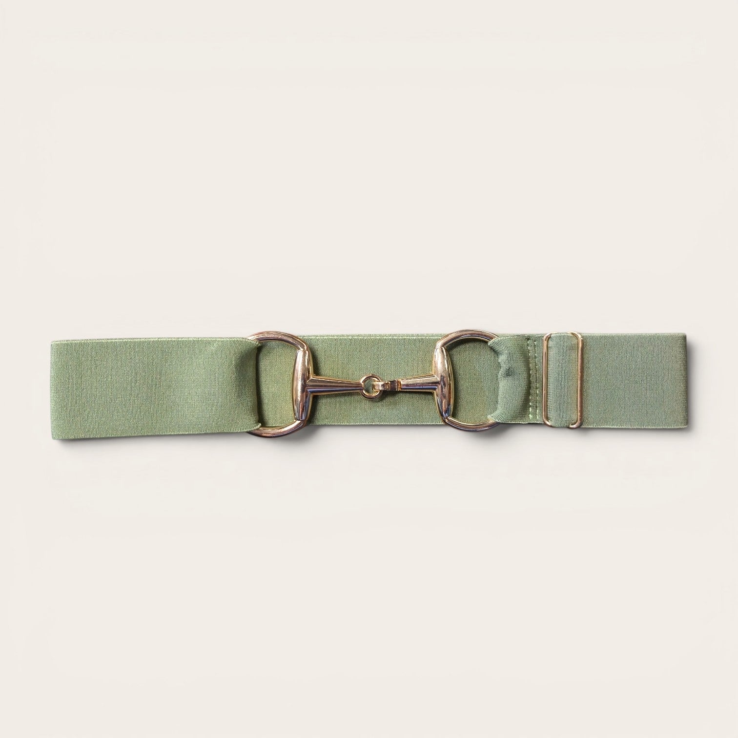 Elastic Belt w/Gold Bit