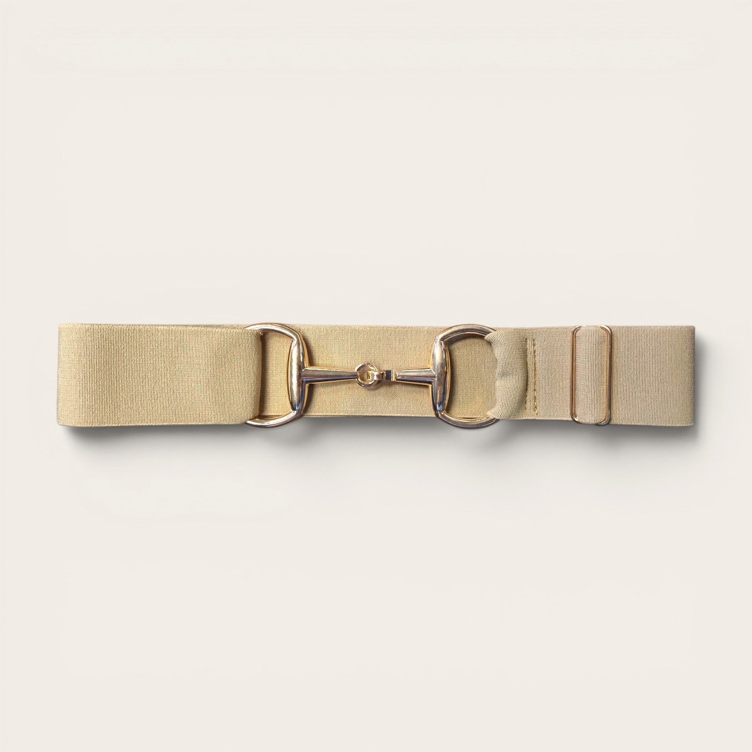 Elastic Belt w/Gold Bit