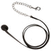ExionPro Duo-Tone Leather Lead with Chain - Havana - Equine Exchange Tack Shop