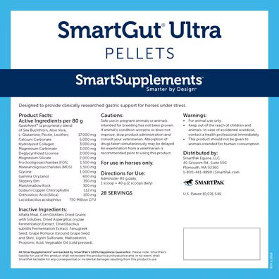 SmartGut® Ultra Pellets - Equine Exchange Tack Shop
