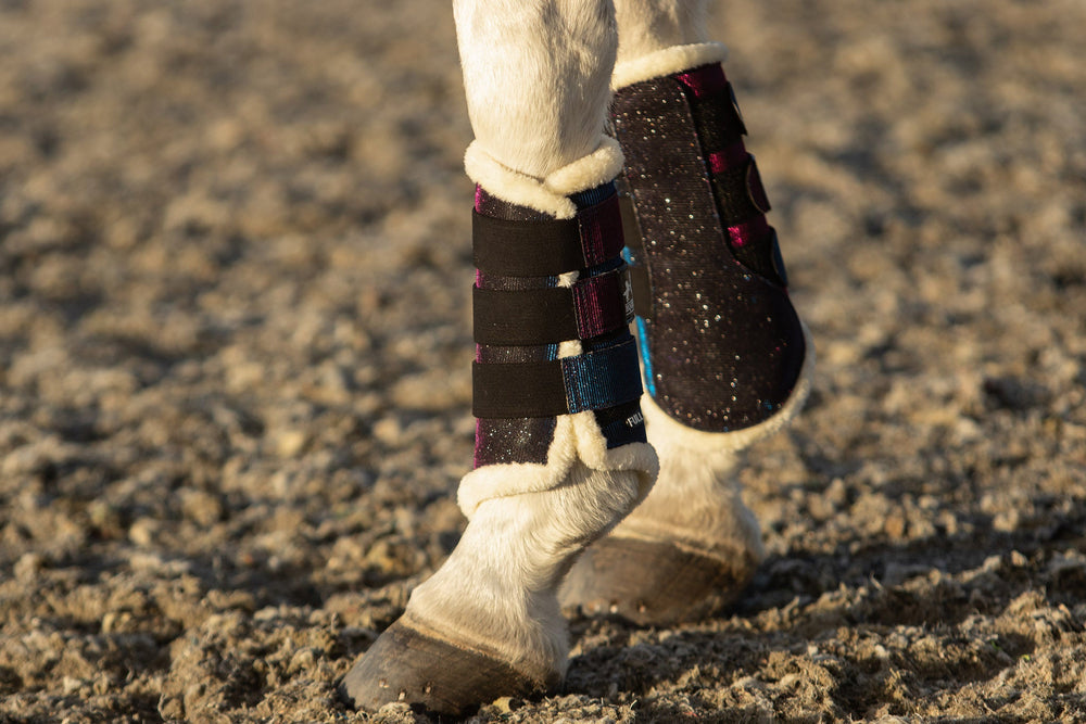 Ultraviolet Brushing Boots - Equine Exchange Tack Shop