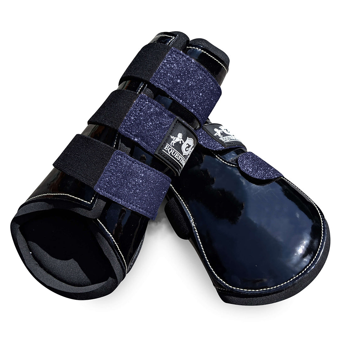Deep Sapphire Signature Brushing Boots - Equine Exchange Tack Shop