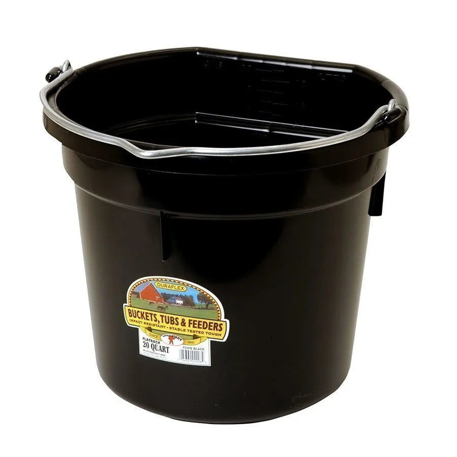 20Qt Flat Back Bucket