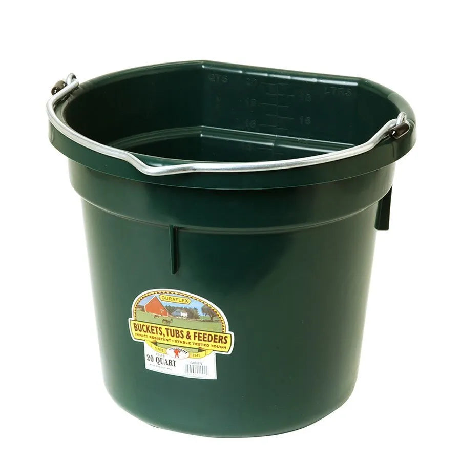 20Qt Flat Back Bucket