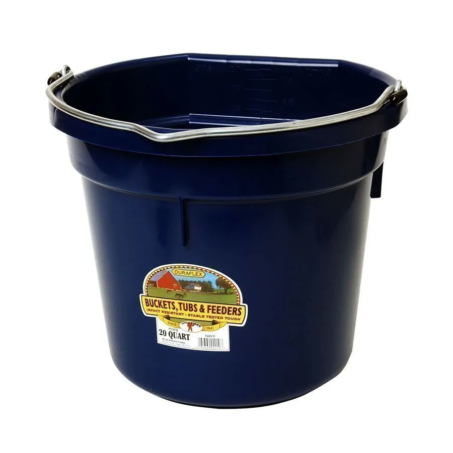 20Qt Flat Back Bucket