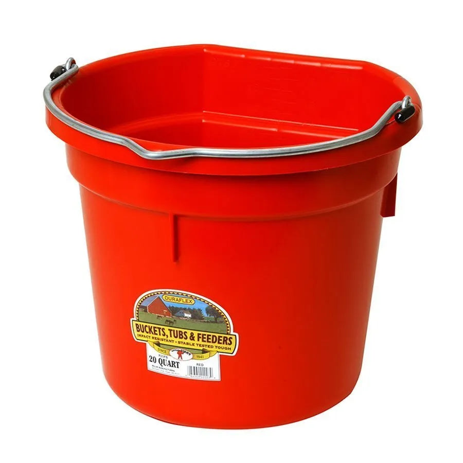 20Qt Flat Back Bucket