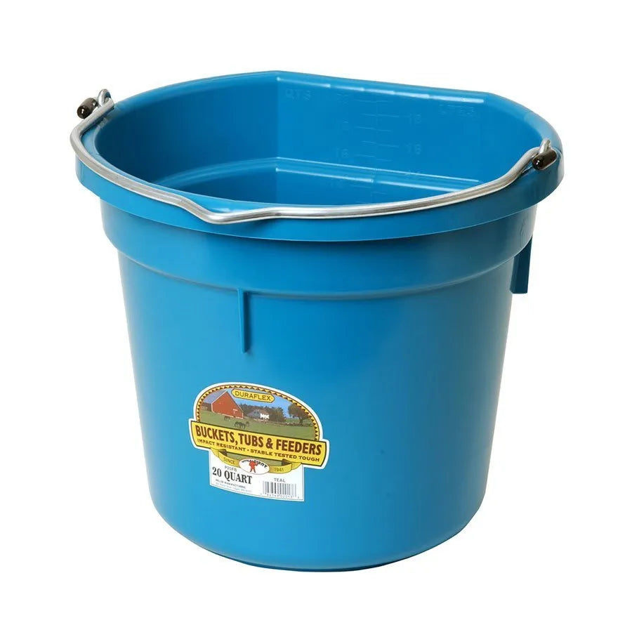 20Qt Flat Back Bucket