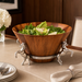 Horse Wood Tall Salad Bowl  