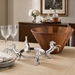 Horse Wood Tall Salad Bowl  