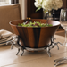 Horse Wood Tall Salad Bowl  