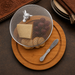 Cow Head 3 Piece Picnic Cheese Board / Spreader  