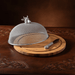 Cow Head 3 Piece Picnic Cheese Board / Spreader  
