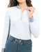 Cool and Comfortable White Sun Shirt with Glitter Bars - Equine Exchange Tack Shop